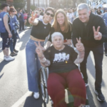 Mayra Mendoza apoyo la marcha conmemorativa de La Noche de los Lápices