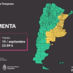 Alerta amarilla por temporal de tormentas