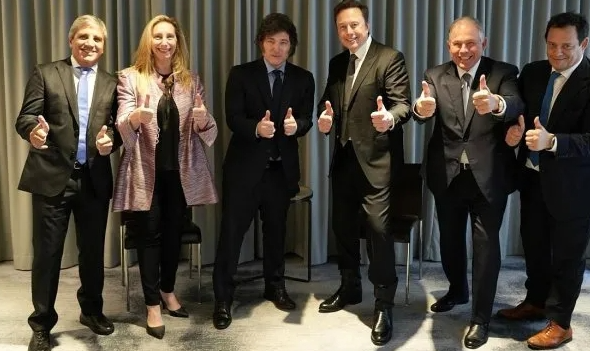 Javier Milei se reunió con Elon Musk por tercera vez