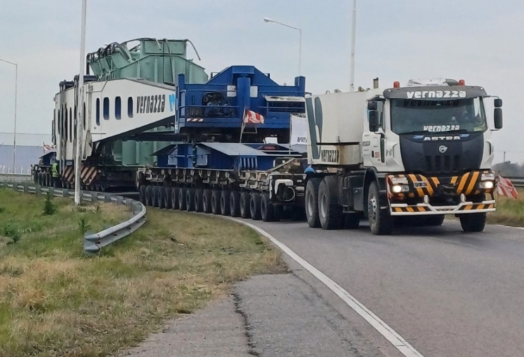 Este Martes modificarán el tránsito vehicular por traslado de una megaestructura por Quilmes