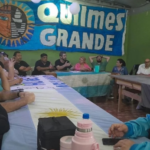 El «Frente Quilmes Grande» realizó un plenario para respaldar a Axel Kicillof