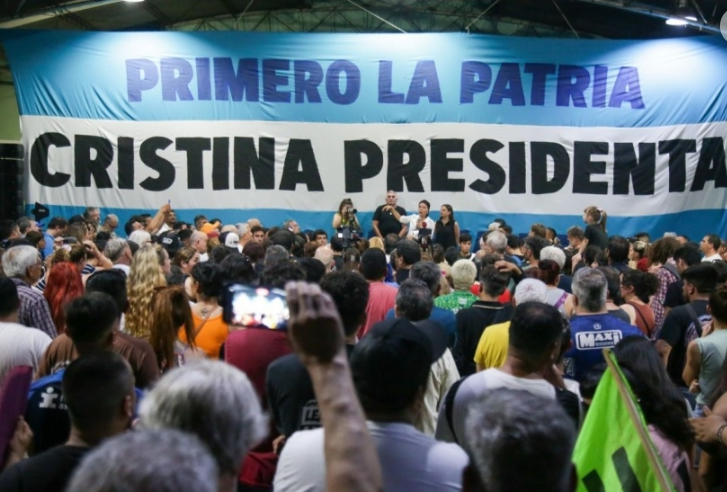 Mayra Mendoza: “Cristina tiene un profundo amor y compromiso con la patria, es nuestra candidata y va a ser nuestra Presidenta del PJ