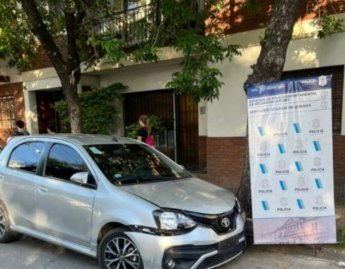 Quilmes: Caen tres jóvenes tras raid, persecución y robo de auto