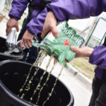 Quilmes Oeste :operativo de fiscalización y desnaturalización de bebidas secuestradas