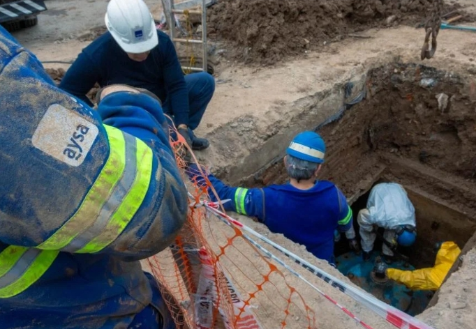 Cortes de agua programados por AySA para esta semana en Quilmes