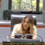 Fuerte descargo de la concejal libertaria «Este apercibimiento me importa un carajo»