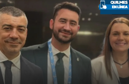 Quilmes presente:Walter Queijeiro, Petrovich y Sotelo acompañaron a Javier Milei en el CPAC Argentina