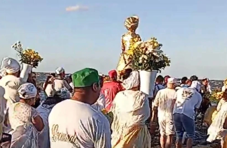 En La Ribera de Quilmes Umbandas celebraron a «Oxum»