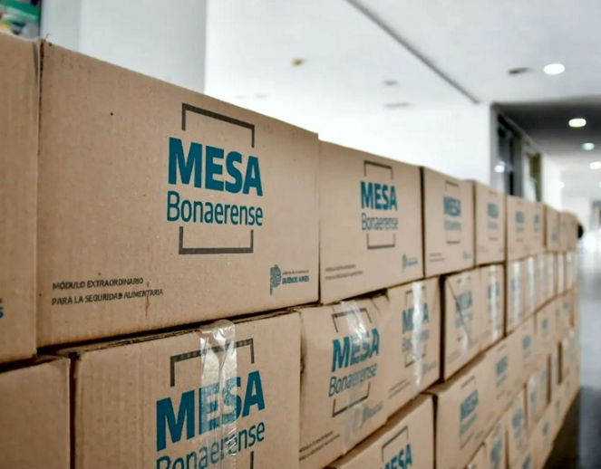 El gobierno bonaerense anunció una inversión de 50 millones en seguridad para   la entrega de alimentos