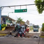 En marcha el Plan de Bacheo con hormigón en calles y avenidas