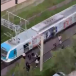Milagro en las vías del tren en Quilmes, una mujer fue embestida y salió ilesa