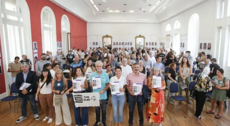 Memoria,verdad y justicia: presentaron el listados de personas desaparecidas en Quilmes