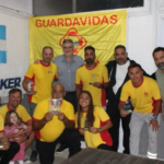 Reconocieron a los guardavidas que salvaron la vida a una niña en La Ribera