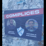 Empapelaron la Ciudad de Quilmes y escracharon  a dos dirigentes del mate