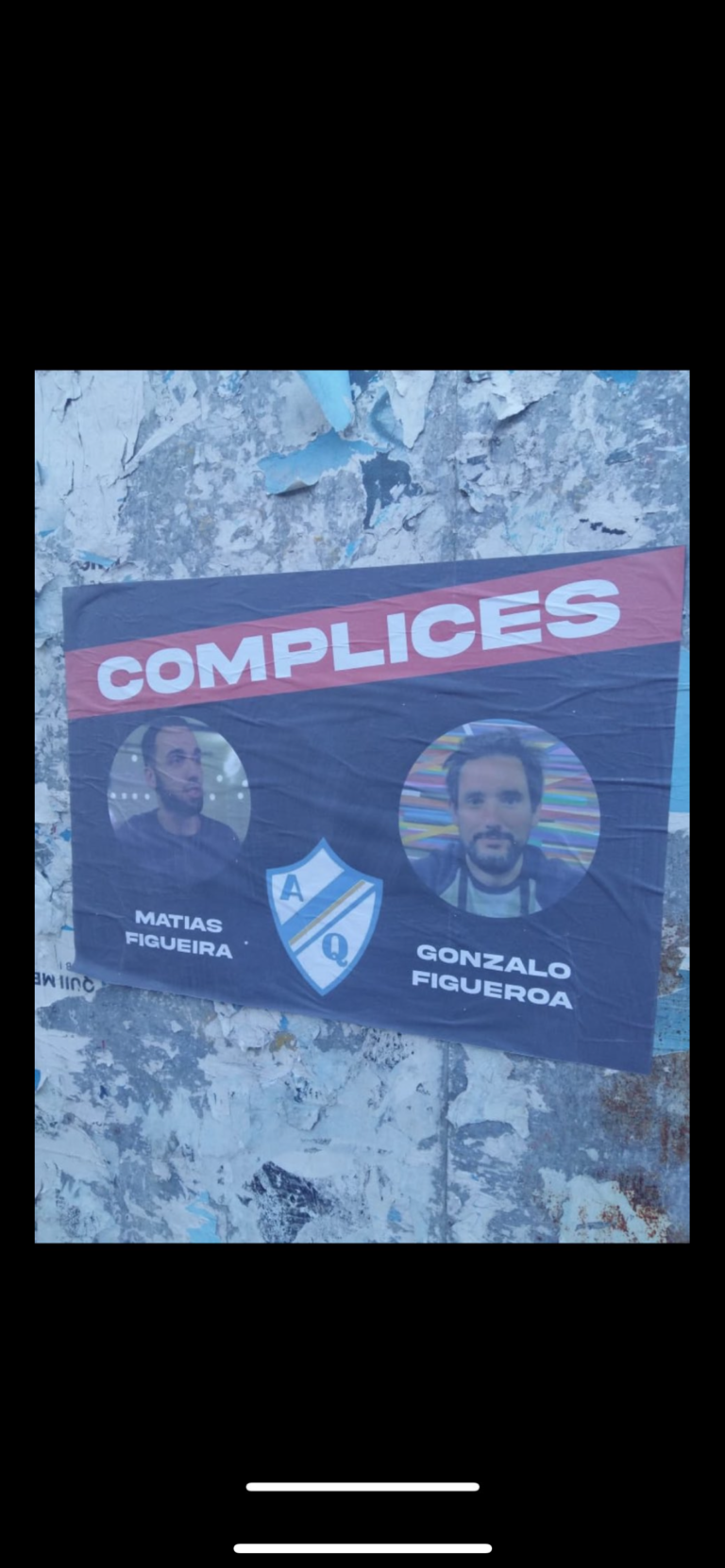 Empapelaron la Ciudad de Quilmes y escracharon  a dos dirigentes del mate