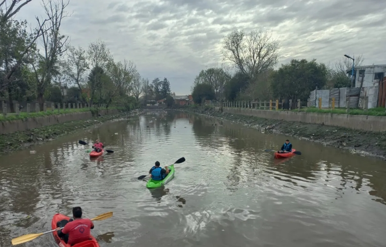 Temporal,se tiró al Arroyo Las Piedras y es intensamente buscado