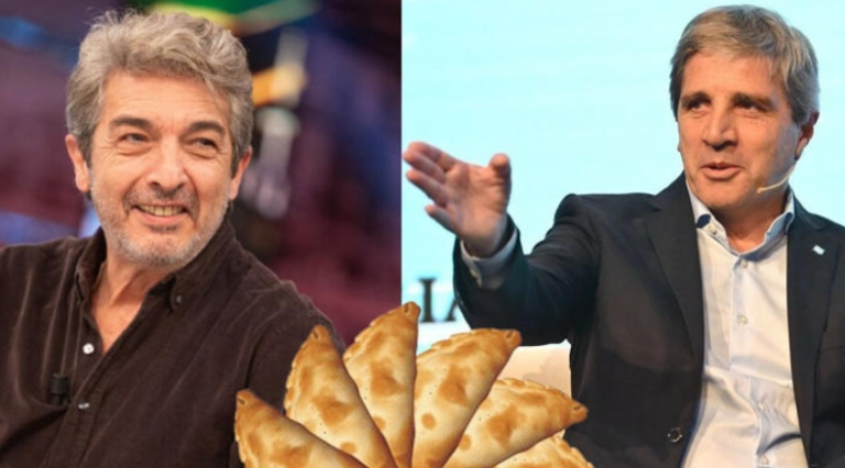 Luis Caputo cruzó a Ricardo Darín por el precio de las empanadas: la dura respuesta