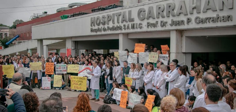 Fracasó la reunión conciliatoria por el Garrahan y los trabajadores van al paro