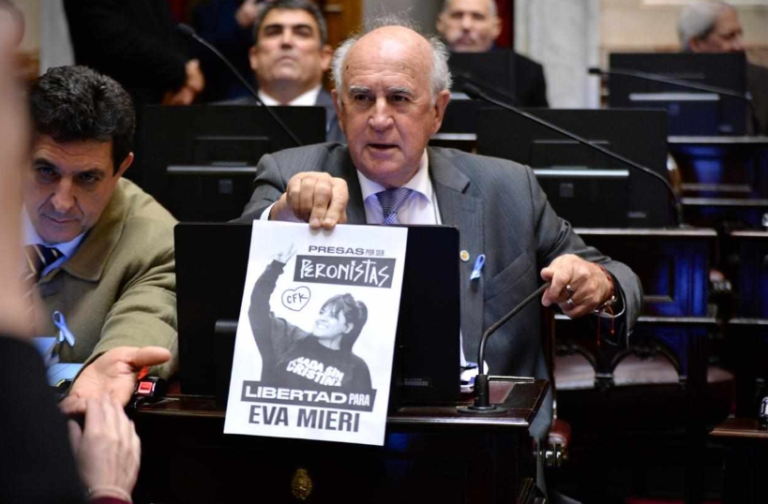 Senadores nacionales del PJ se sumaron al pedido de liberación de la concejala por Quilmes, Eva Mieri