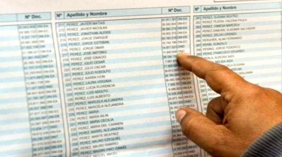 DÓNDE VOTO?Ya se puede consultar el padrón definitivo para las elecciones bonaerenses